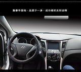 Hyundai steering wheel Leather cover