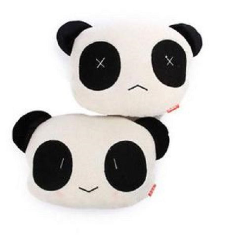 Cute Panda Shaped Car Seat Head Neck Rest (Pair)