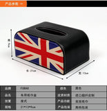 Car Use British Flag tissue box